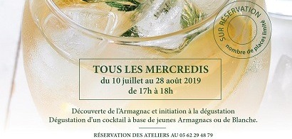 Du 10 juillet au 28 août: L'INSTANT ARMAGNAC