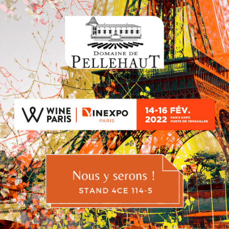 Samedi 12 Février 2022 : WineParis, nous y serons !